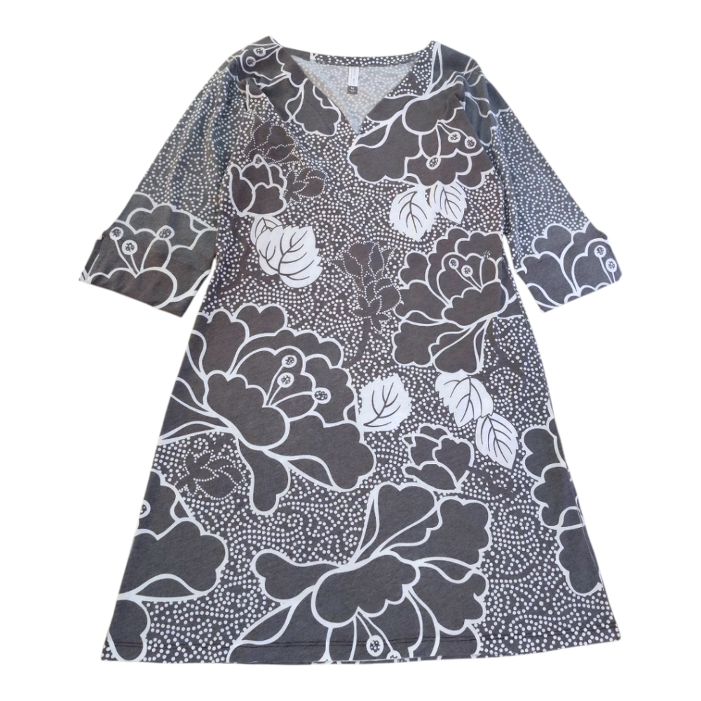 Whimsy Rose Lucy Dress Size Medium Floral Print